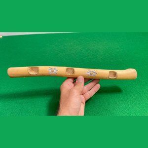 Wood Candle Holder, Perfect Wedding,Log Candle Stand for Fireplace Mantle, Farmh